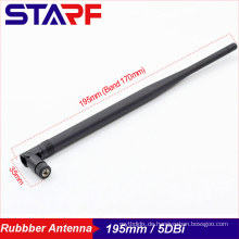 STA 5DBI 195mm GSM 3G RPSMA SMA Male Rubber Duck Antenne